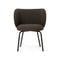 Rico Dining Chair  option Hallingdal Dark Grey / Black