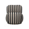Rico Piccolo Lounge Chair  option Louisiana Sand/Black