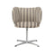 Rico Swivel Dining Chair  option Louisiana Sand/Off-White
