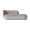 Rico Divan  option Faded Velvet Concrete