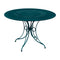 1900 Dining Table  option Acapulco Blue (Textured)