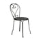 1900 Side Chair (Set of 2)  option Liquorice (Textured)