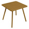 Luxembourg Square Dining Table  option Gingerbread (Textured)