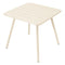 Luxembourg Square Outdoor Dining Table  option Latte Beige (Textured)