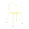 Airloop Armchair (Set of 2)  option Frosted Lemon (Textured)