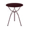 Airloop Cafe Table  option Black Cherry (Textured)