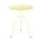 Airloop Cafe Table  option Frosted Lemon (Textured)
