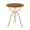 Airloop Cafe Table  option Gingerbread (Textured)