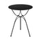 Airloop Cafe Table  option Liquorice (Textured)