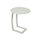Alize Offset Side Table  option Clay Grey (Textured)