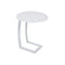 Alize Offset Side Table  option Cotton (Textured)