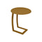 Alize Offset Side Table  option Gingerbread (Textured)