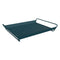 Alto Metal Tray with Open Handles  option Acapulco Blue (Textured)