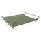 Alto Metal Tray with Open Handles  option Cactus (Textured)