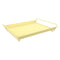 Alto Metal Tray with Open Handles  option Frosted Lemon (Textured)