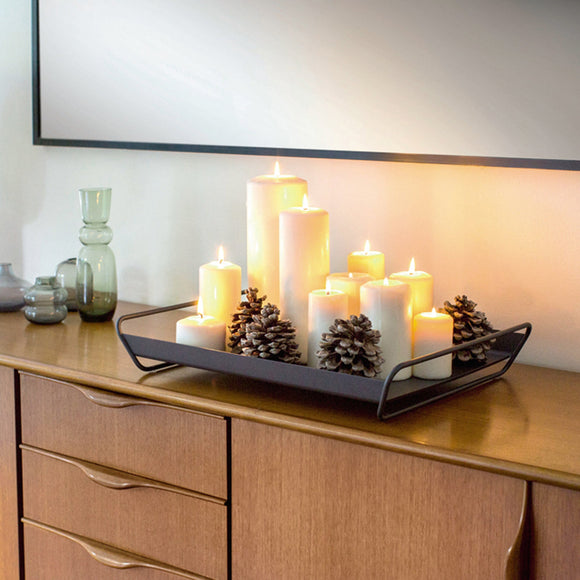 Alto Metal Tray with Open Handles