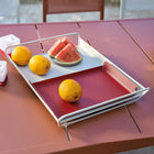 Alto Metal Tray with Open Handles