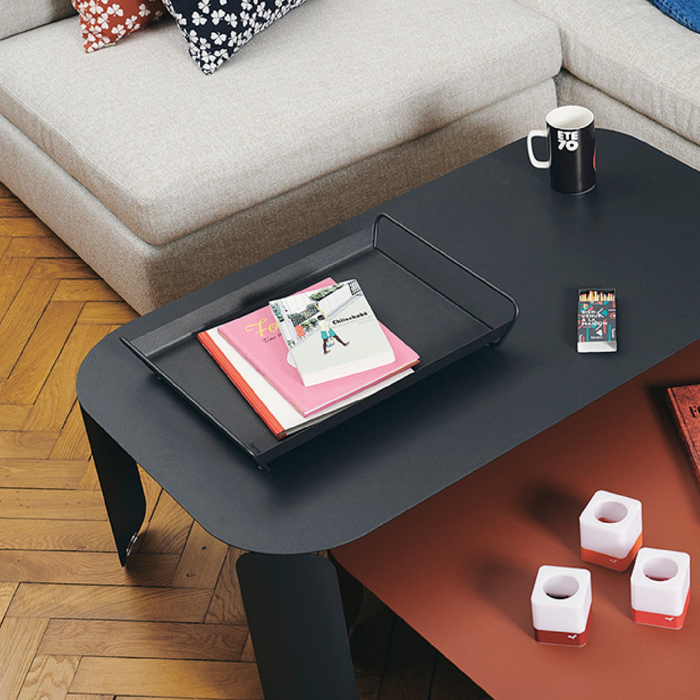 Alto Metal Tray with Open Handles