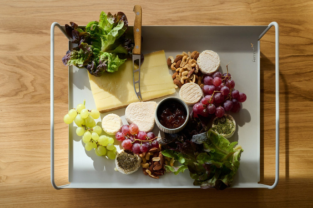 Alto Metal Tray with Open Handles