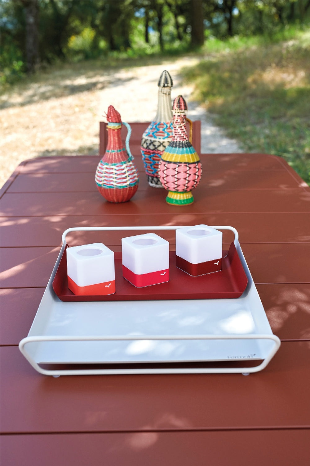 Alto Metal Tray with Open Handles