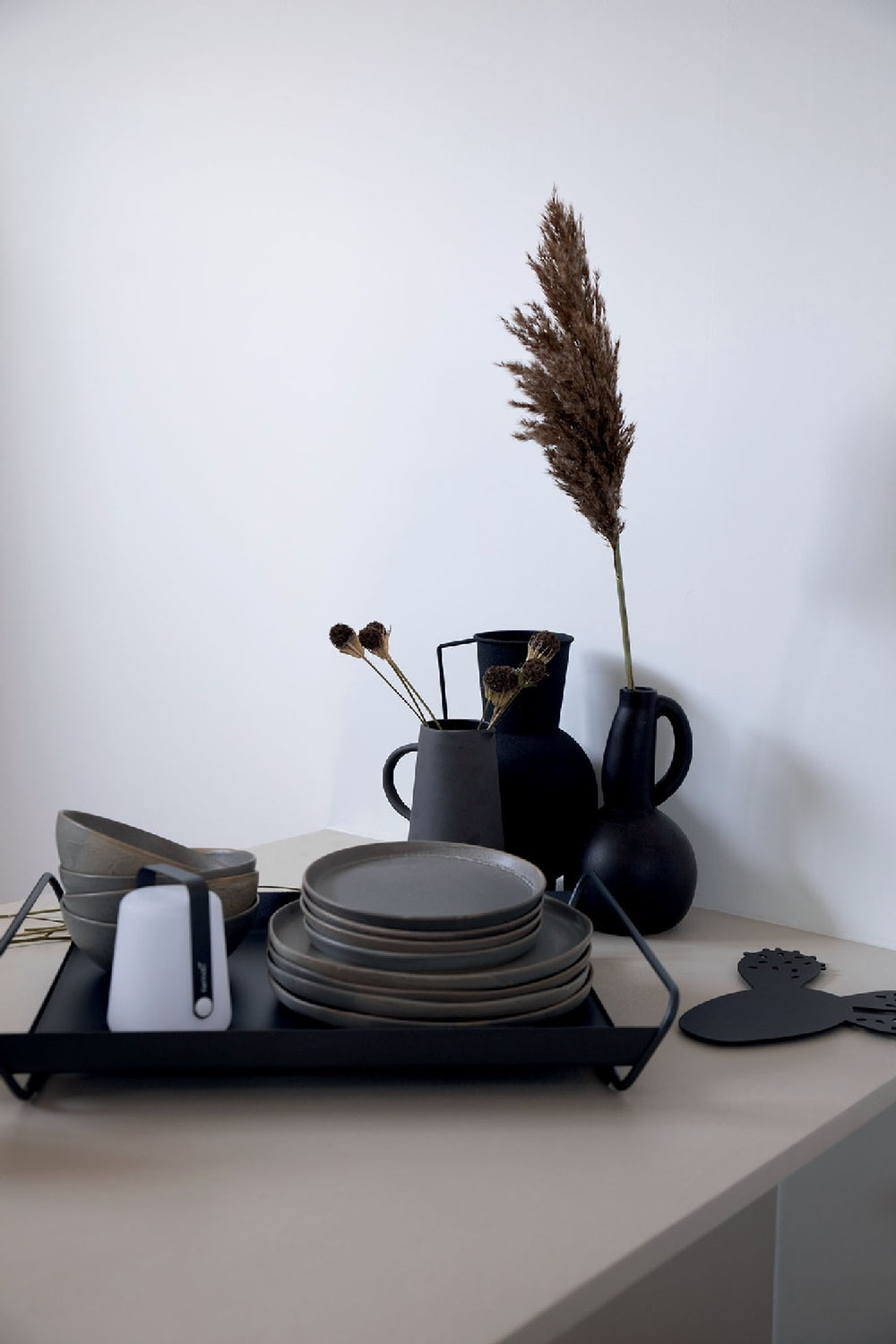 Alto Metal Tray with Open Handles