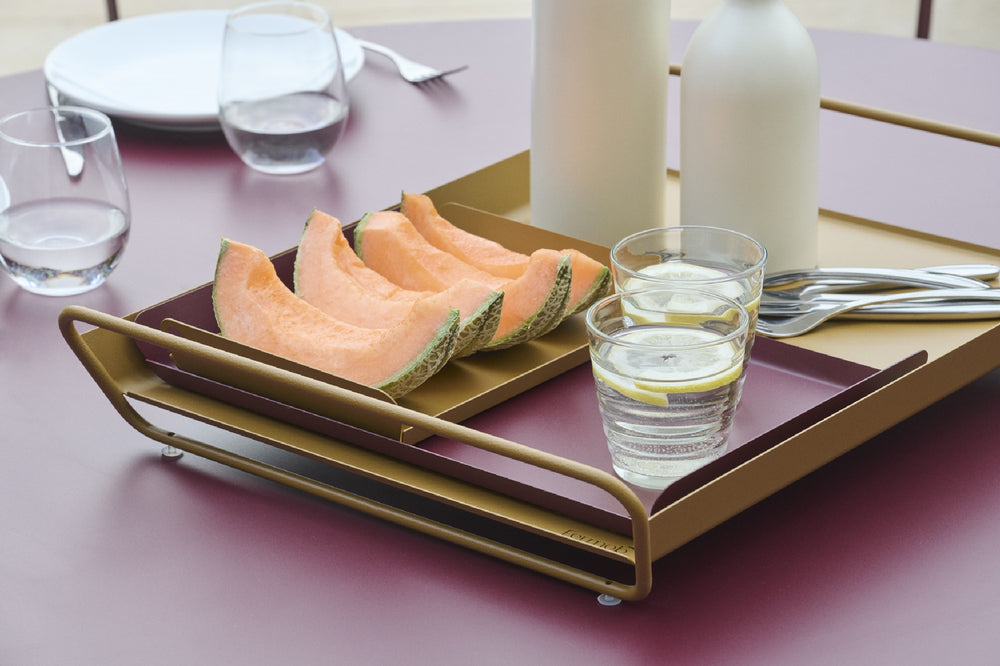Alto Metal Tray with Open Handles