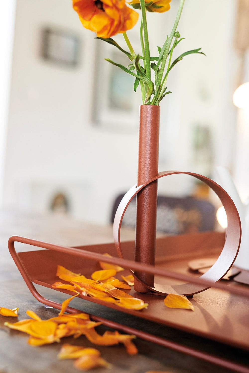 Alto Metal Tray with Open Handles