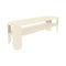 BeBop Low Console Table  option Latte Beige (Textured)