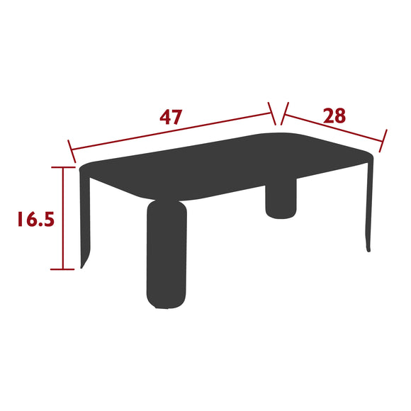 BeBop Rectangular Low Table