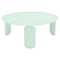 BeBop Round Low Table  option Ice Mint (Textured)