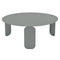 BeBop Round Low Table  option Lapilli Grey (Textured)