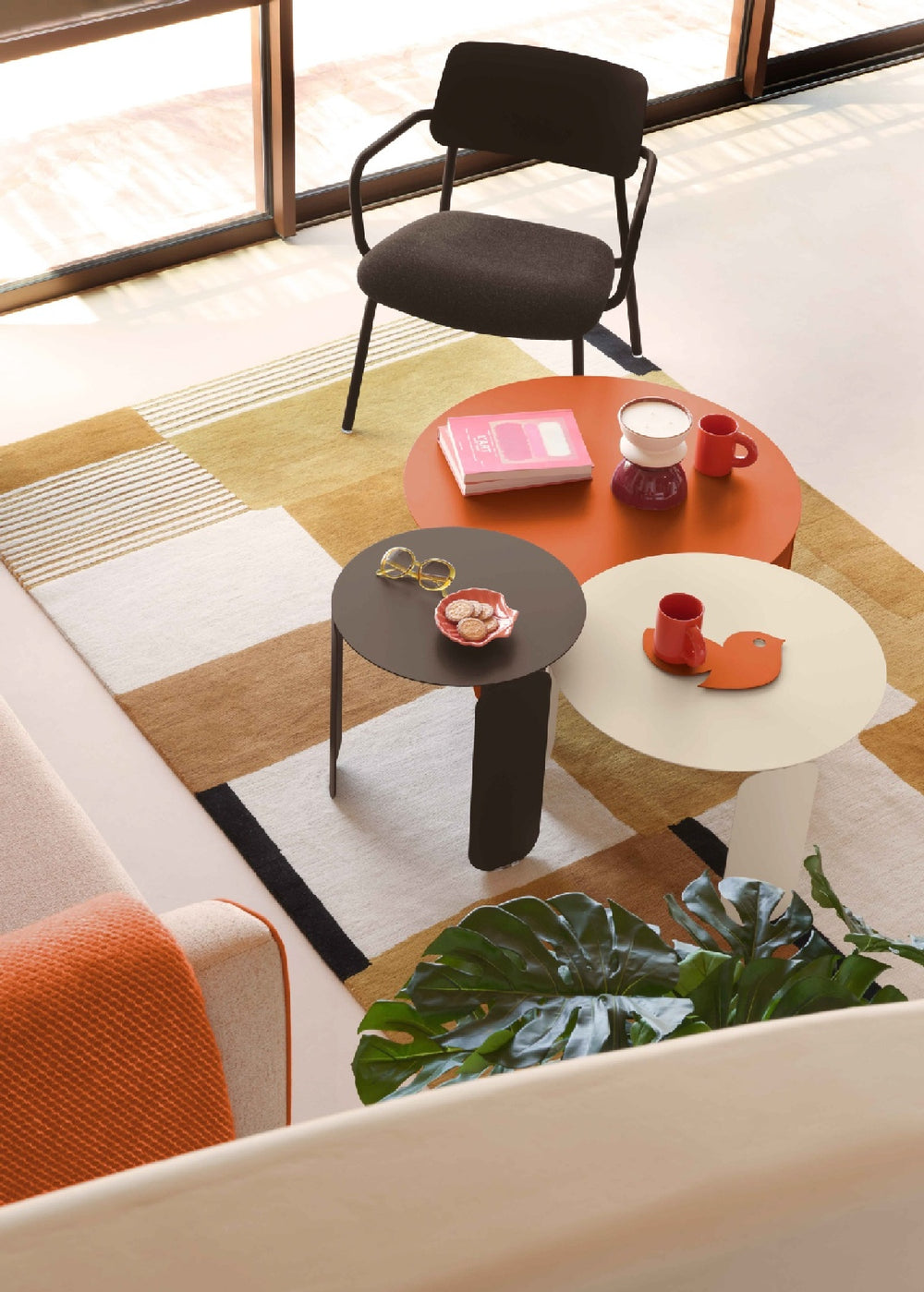 BeBop Round Low Table