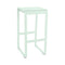 Bellevie Bar Stool without Backrest  option Ice Mint (Textured)