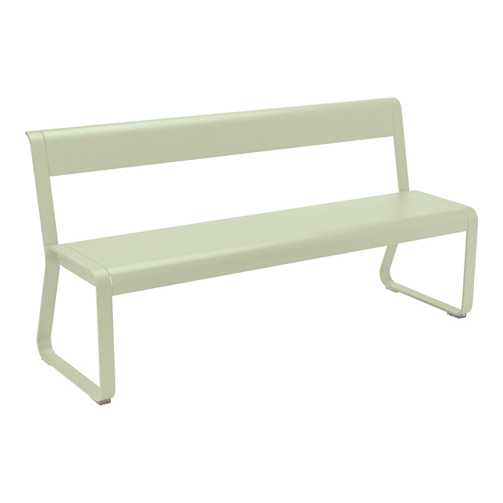 Bellevie Outdoor Bench with Back