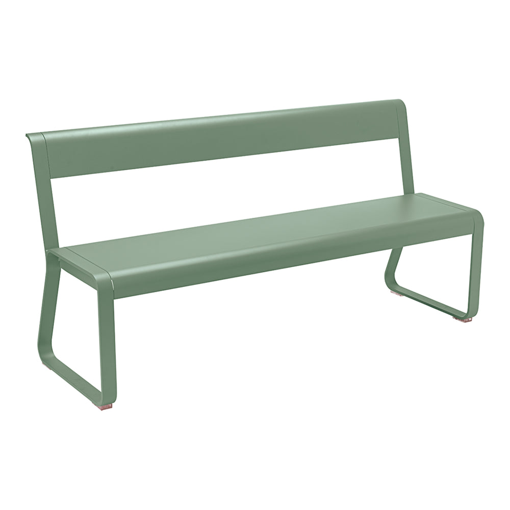 Bellevie Outdoor Bench with Back