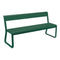 Bellevie Bench with Back  option Cedar Green (Textured)