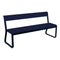 Bellevie Bench with Back  option Deep Blue (Textured)