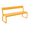 Bellevie Bench with Back  option Honey (Textured)