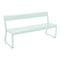 Bellevie Bench with Back  option Ice Mint (Textured)