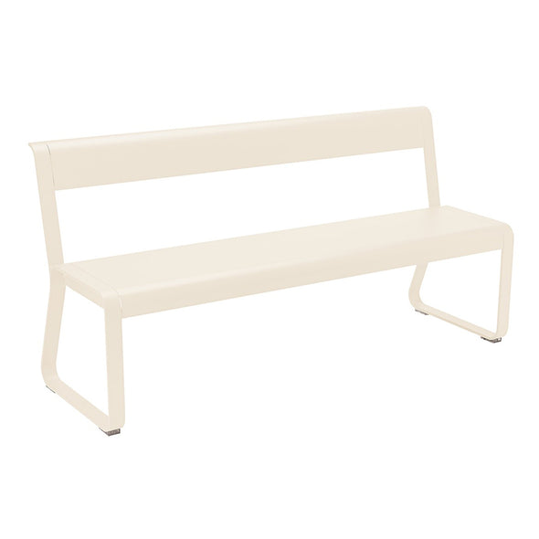 Bellevie Outdoor Bench with Back