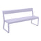Bellevie Bench with Back  option Marshmallow (Textured)