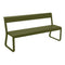 Bellevie Bench with Back  option Pesto (Textured)