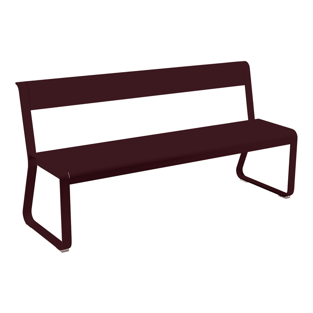 Bellevie Outdoor Bench with Back