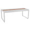 Bellevie Dining Table with Storage  option Cotton (Textured)