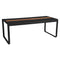 Bellevie Dining Table with Storage  option Liquorice (Textured)