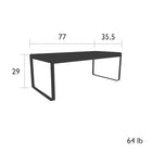 Bellevie Dining Table with Storage