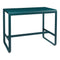 Bellevie High Dining Table  option Acapulco Blue (Textured)