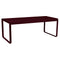 Bellevie Premium Dining Table  option Black Cherry (Textured)