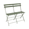 Bistro 2-Seater Bench  option Cactus (Textured)