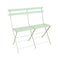 Bistro 2-Seater Bench  option Ice Mint (Textured)